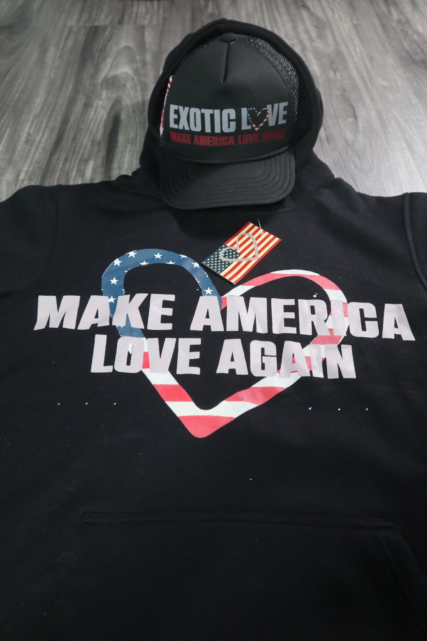 "MAKE AMERICA LOVE AGAIN" HOODIE